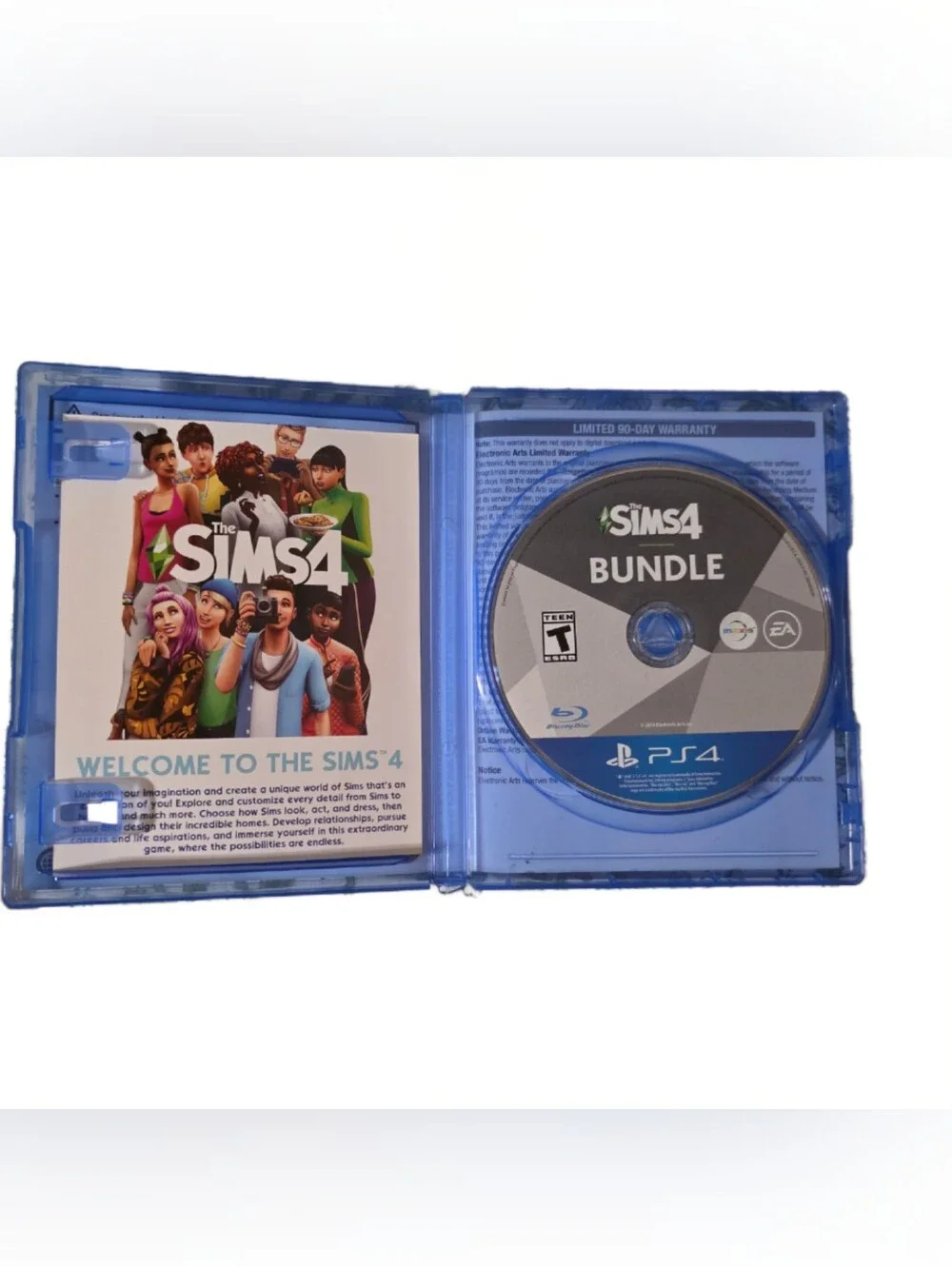 The Sims Bundle for PS4: Sims 4 + Island Living - Played Once - Fast Shipping